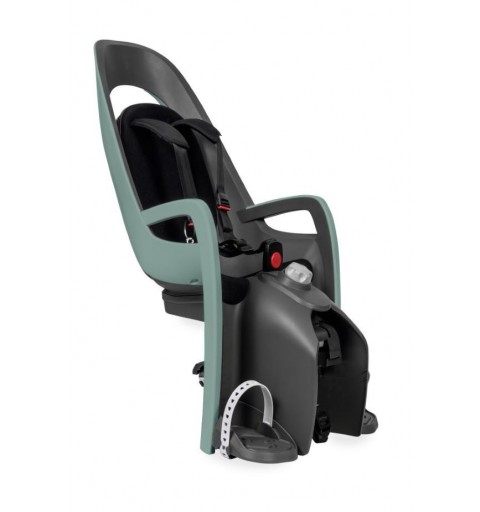 Hamax - Fotelik rowerowy Caress montowany na bagażniku - Green/Black